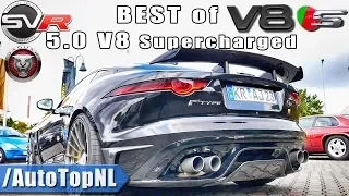 BEST of JAGUAR LAND ROVER 5.0 V8 SUPERCHARGED SVR AJ133 SOUND by AutoTopNL