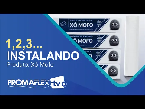 Manta Bactericida Anti-Fungos Xô Mofo 60cmx3m Promaflex