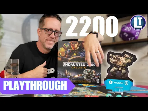 Undaunted Callisto 2200 Scenario 2 PLAYTHROUGH | A Deckbuilding WarGame!