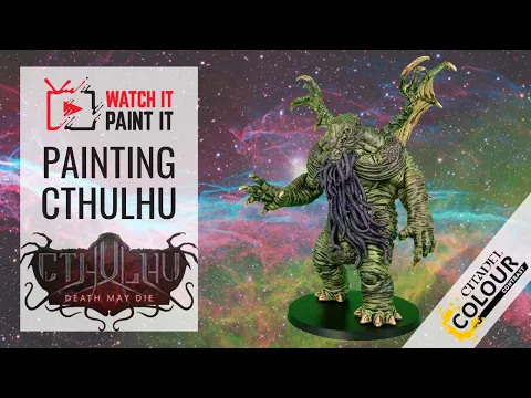 Cthulhu Death May Die - How to paint Cthulhu