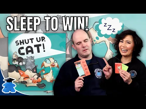 Shut Up, Cat! Push your luck to sleep and avoid the Meow