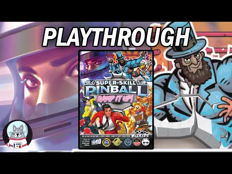 Super-Skill Pinball: Ramp It Up! - 2 Player Playthrough