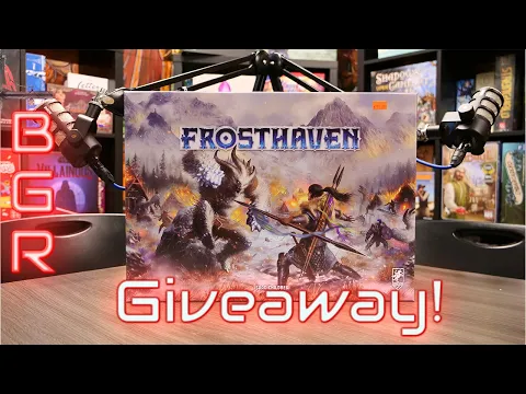 Frosthaven Giveaway Win a copy of Frosthaven. US48