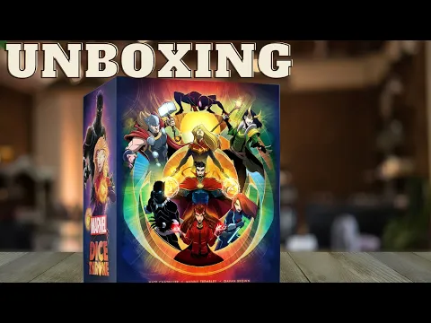 Marvel Dice Throne Champion Edition Unboxing