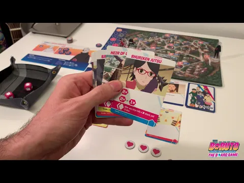 Boruto: Naruto Next Generations - The Board Game (Playthrough)