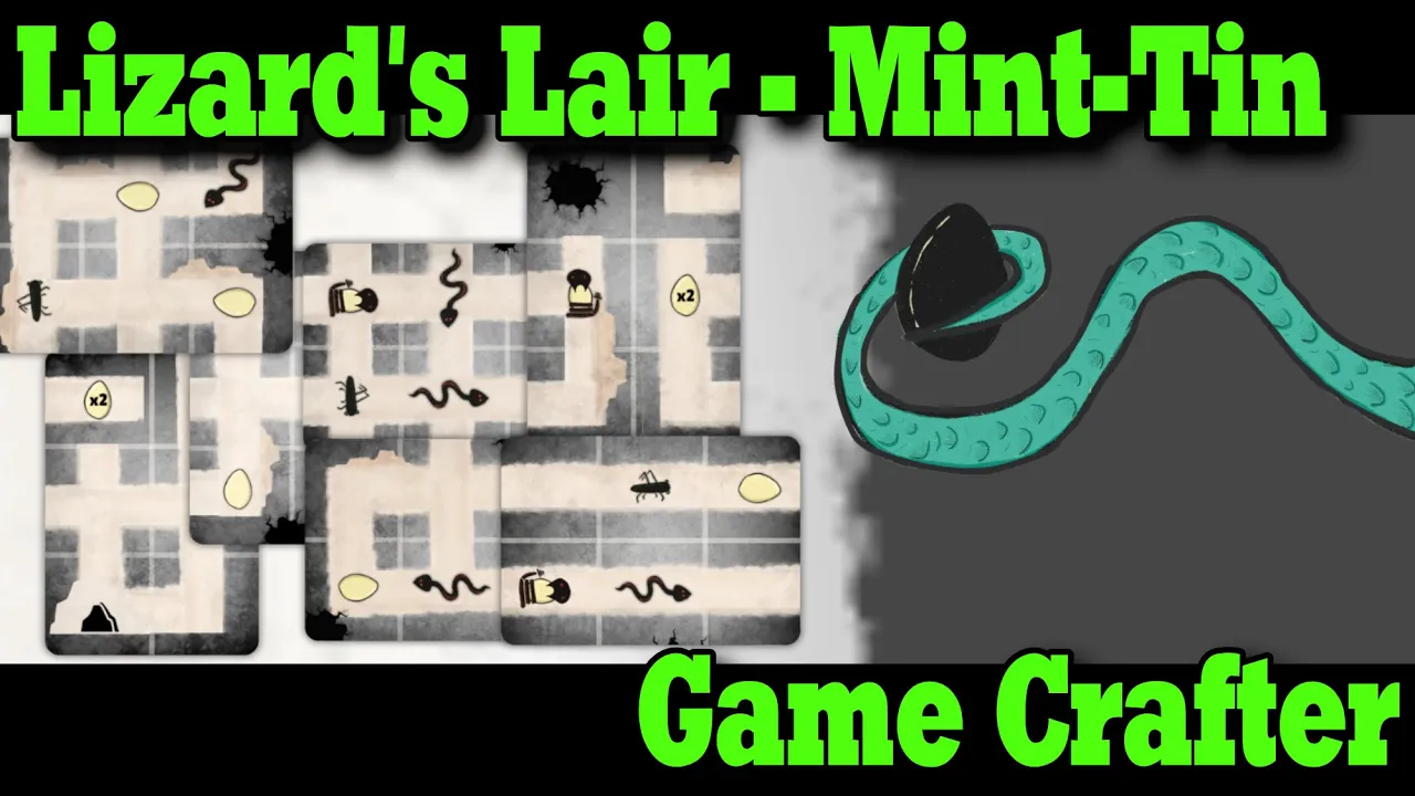 Lizard's Lair - A Mint-Tin Solo Game