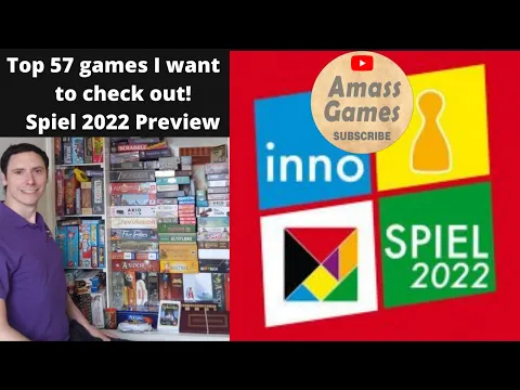 Top 57 new release board games to check out at Spiel 2022 Essen! * AmassGames * See you there!
