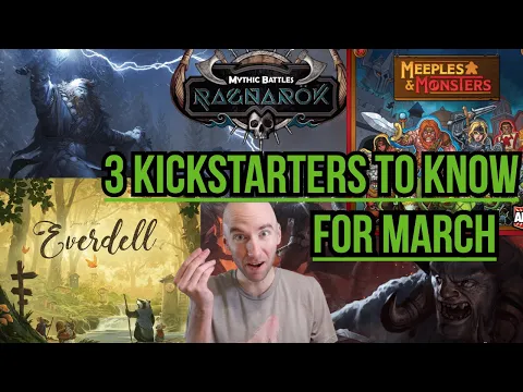 3 Kickstarter Board Games To Know in March 2021!