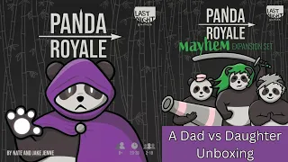 Dad vs Daughter - Panda Royale: Mayhem Expansion - Unboxing