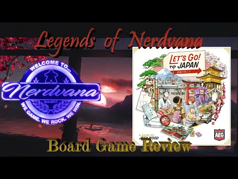 Let's Go! To Japan Deluxe Edition Board Game Review