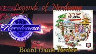 Let's Go! To Japan Deluxe Edition Board Game Review