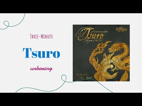 Tsuro - 3-Minute Unboxing