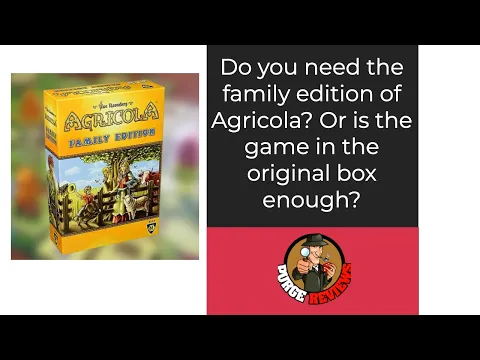 The Purge: # 3863 Agricola: Family Edition: Can they really make Agricola playable for a family?