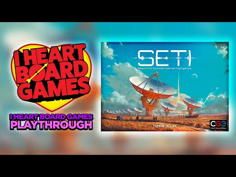 SETI board game playthrough / 3p game play