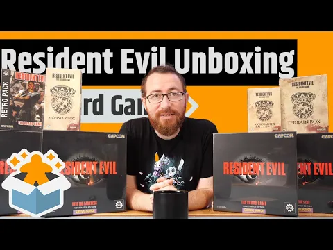 Resident Evil: The Board Game - Unboxing & Rambling