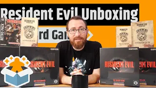Resident Evil: The Board Game - Unboxing & Rambling