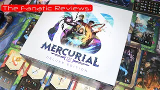 The Fanatic Reviews: Mercurial - a fantasty-themed drafting and dice manipulation game by Hyperlixir