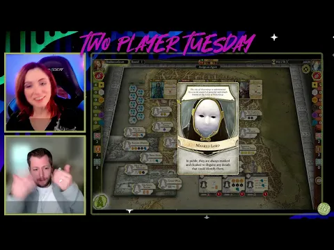 Lords of Waterdeep - Two Player Tuesday with Becca and Jake!