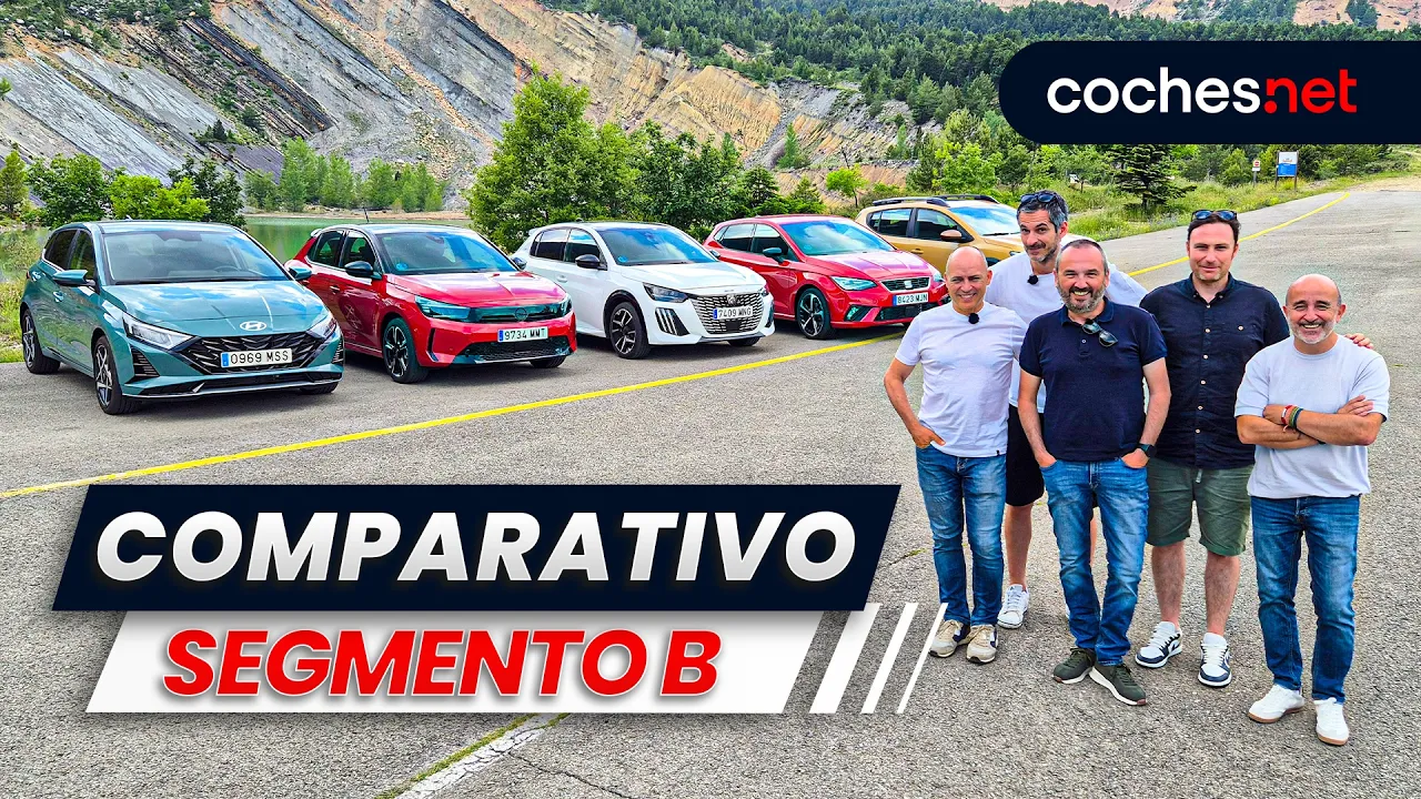 Los utilitarios más vendidos | Comparativo segmento B / Test / Review en español | coches.net