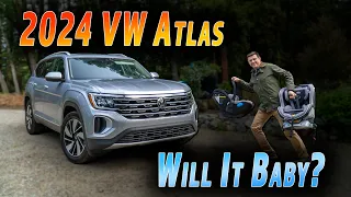 2024 Volkswagen Atlas Child Seat Review - Putting VW's Family Hauler To The Test