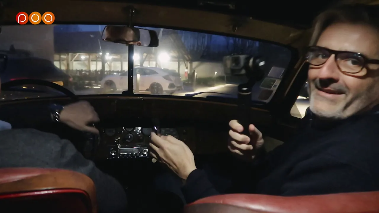 Incroyable, cette Jaguar roule au Cognac !!