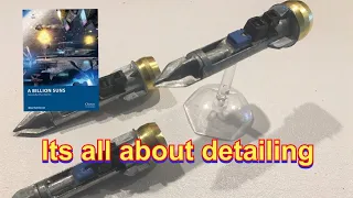 A Billion Suns: Scratch Built Space Fleet Part 2 - Adding some details to your model