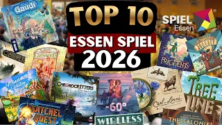 TOP 10 BOARD GAMES TO BUY at ESSEN SPIEL 2026