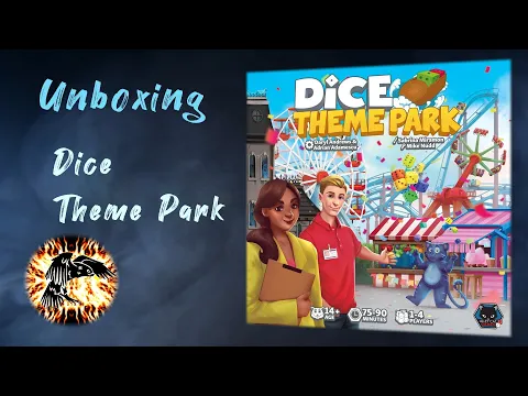 Unboxing "Dice Theme Park"