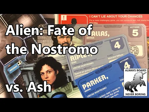 Playthrough vs. the Alien & Ash