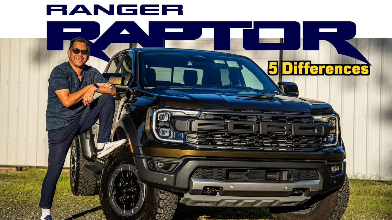 2024 Ford Ranger Raptor 5 Differences // The Most Affordable Raptor Yet