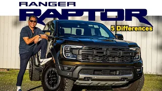 2024 Ford Ranger Raptor 5 Differences // The Most Affordable Raptor Yet