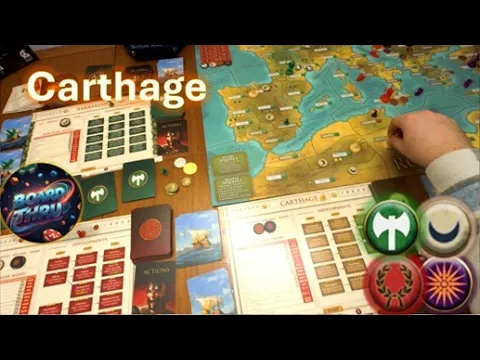 Rome Total War: The Board Game - Campaign - Playthrough - Short - Part 5 - Carthage Opening