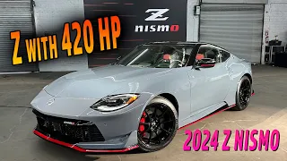 2024 Nissan Z NISMO First Look!  -  The Z Gets More Power & More Grip