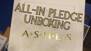 Unboxing Ashes Ascendency – All-In Pledge! | Full Playmats + Premium Components