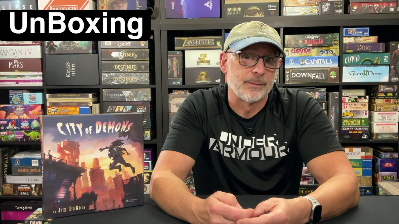 TDG: City of Demons unboxing with Ray