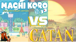 Catan vs. Machi Koro | Catan Review | Machi Koro Review | Game vs Game