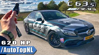 620HP C63 AMG SAFETY CAR | REVIEW POV on ROAD & AUTOBAHN (NO SPEED LIMIT!) by AutoTopNL