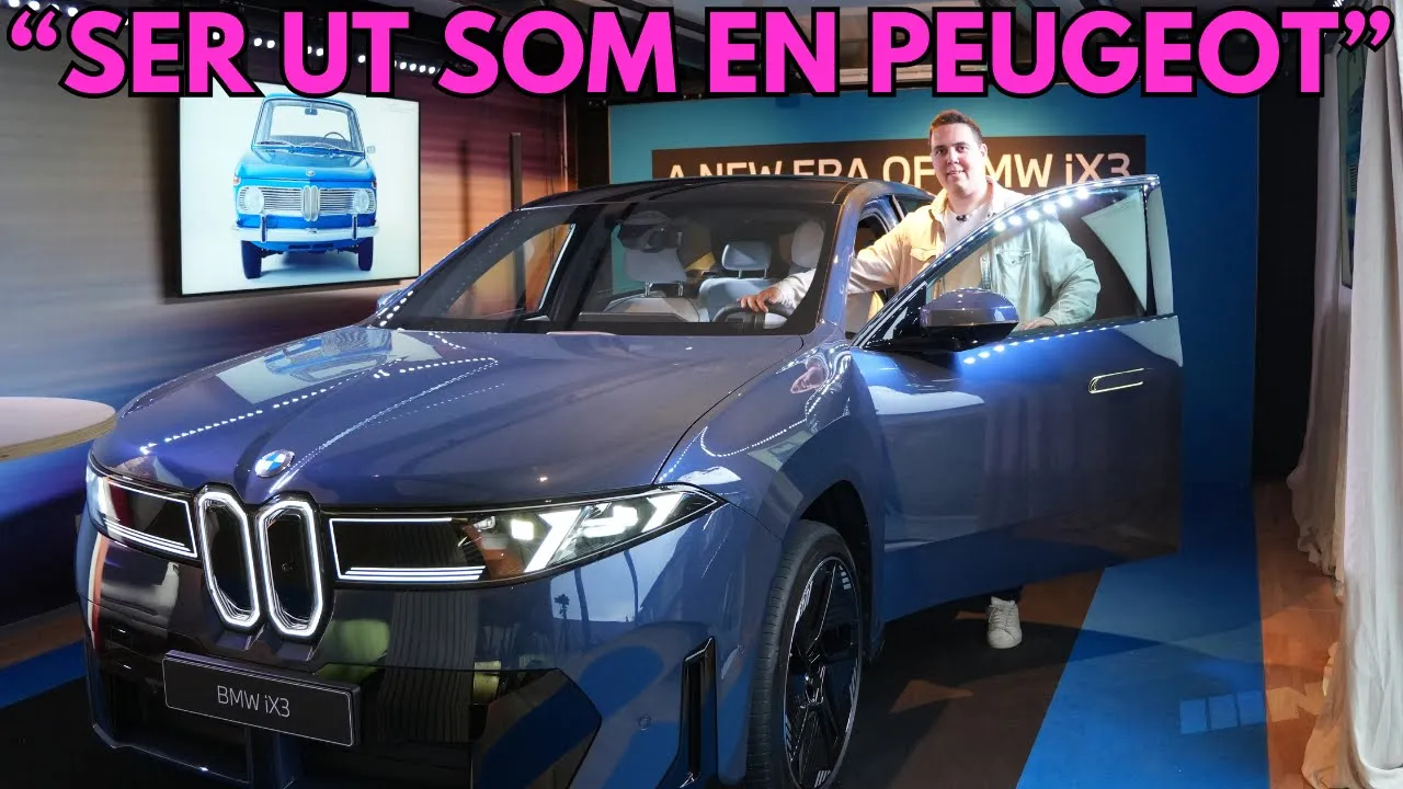Första titten på BMW iX3 som sålt 1 241 bilar bara i Sverige på 1,5 månad