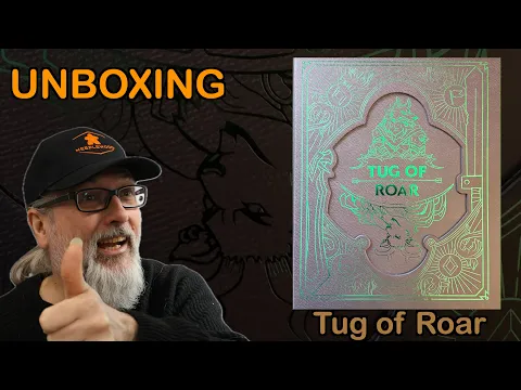 Unboxing Tug of Roar from Board Game designer Filippo Landini and publishers Inside Up Games