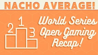 World Series of Board Gaming - New Games Ranked!