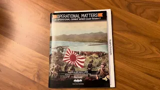 Inside Operational Matters #2 + OCS Luzon (Multi-Man Publishing)