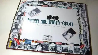 Laurel and Hardy-opoly. Board game about the films of Stan and Ollie