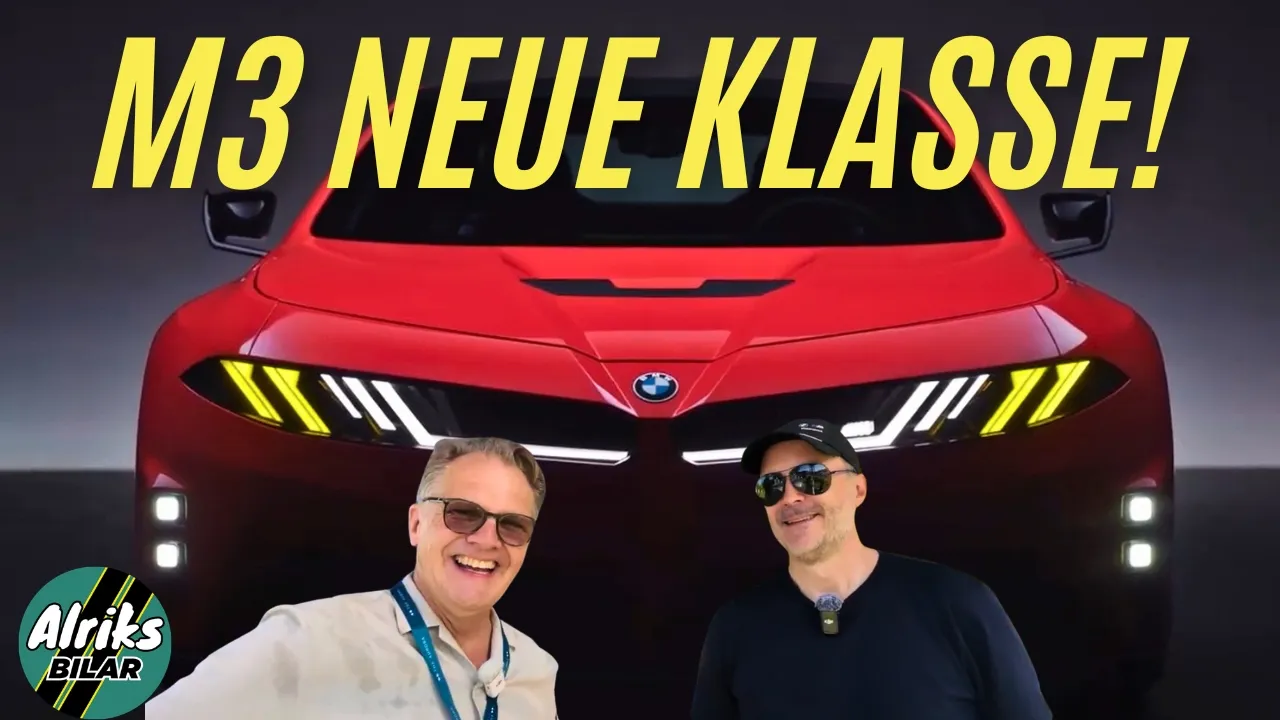 Nya BMW M3 får fyra motorer och en helt unik huv!