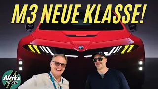 Nya BMW M3 får fyra motorer och en helt unik huv!