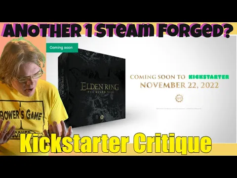 Elden Ring: The Board Game - Kickstarter Critique Review
