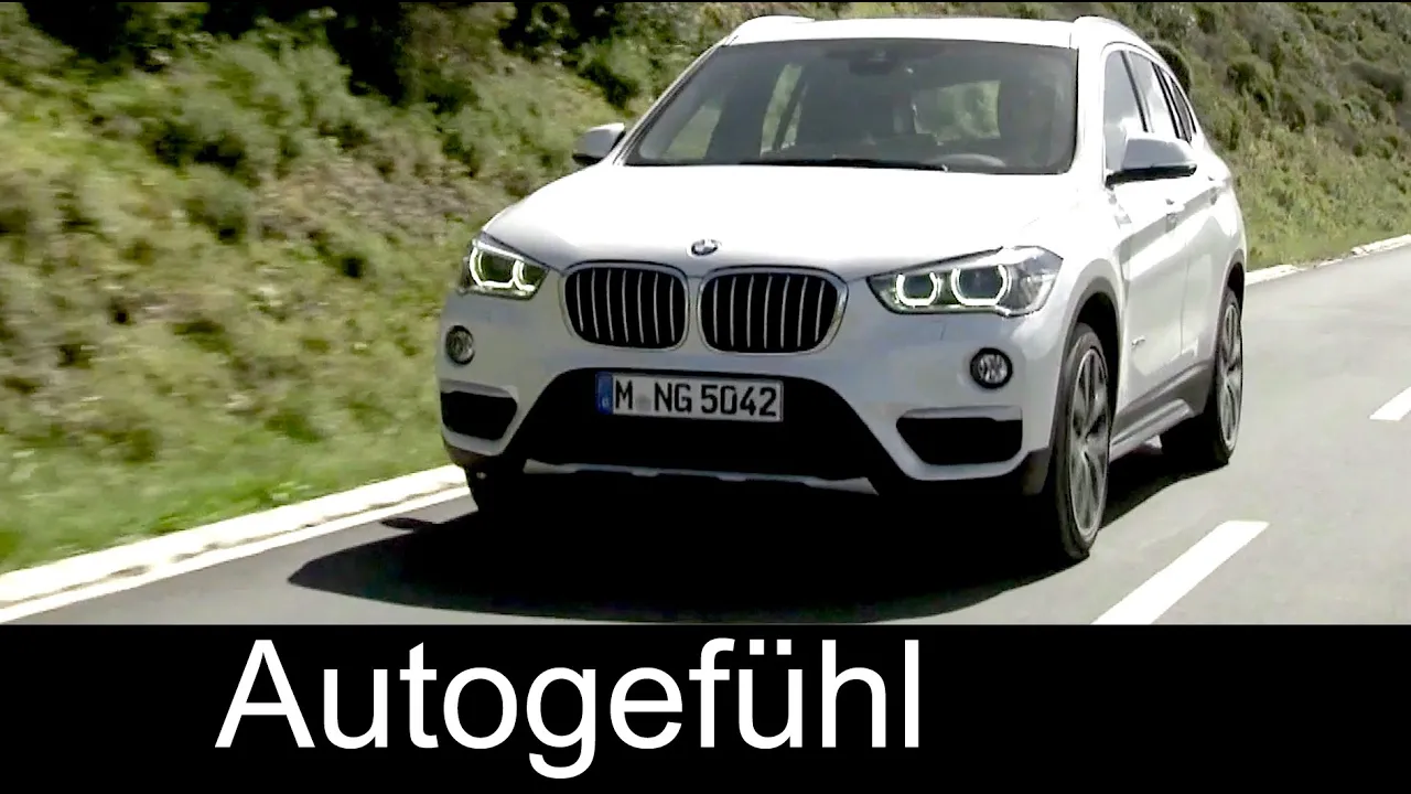 Preview all-new neuer BMW X1 exterior interior driving shots 2016 - Autogefühl