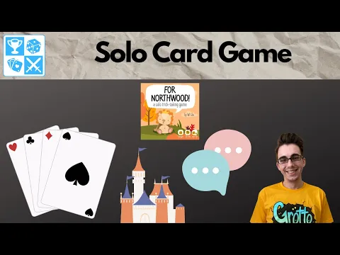 The original 'For Northwood!' The Emissary [Solo Card Game Playthrough]