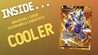 Inside…COOLER Leader Deck - Fusion World - Dragon Ball Super Card Game (4K 60fps)