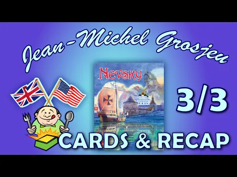 Nevsky, GMT games (3/3) : Art of War cards, and THE BIG RECAP !