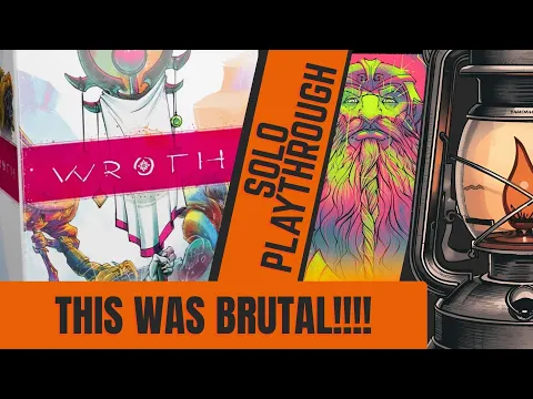 This Game is BRUTAL! | Wroth Solo Gameplay (Ascension Scenario)